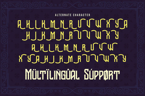 Nomer Samvilan - Victorian Display Font Font StringLabs 