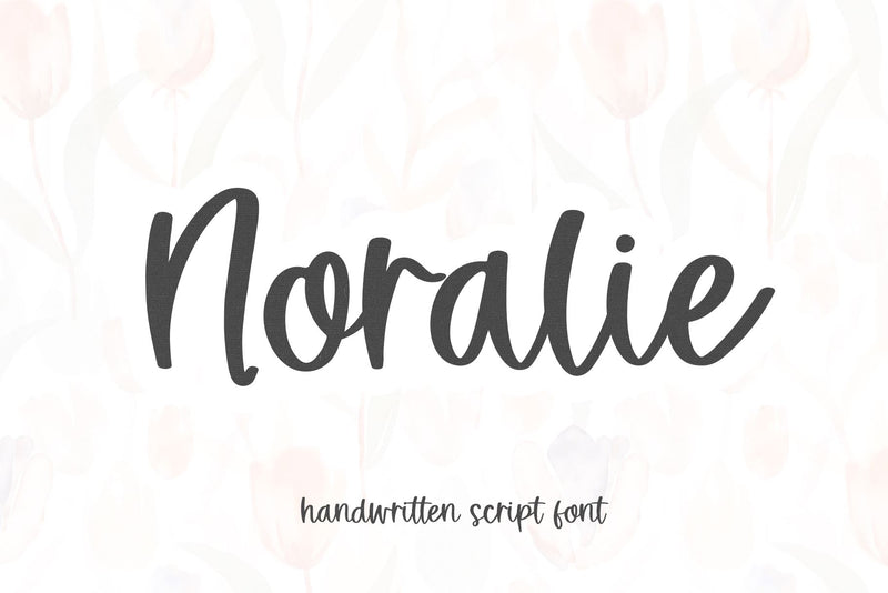 Noralie - Handwritten Script Font Font KA Designs 