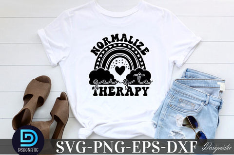 Normalize going to therapy, Mental Health SVG SVG DESIGNISTIC 