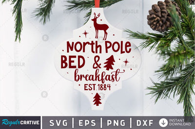 North pole bed & breakfast est.1884 SVG SVG Regulrcrative 