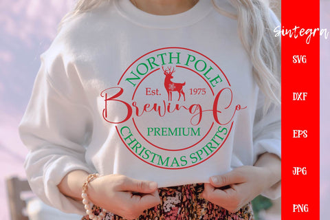 North Pole Brewing Co SVG Free For Commercial Use SVG Sintegra 
