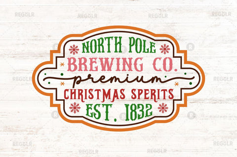 North pole brewing co SVG SVG Regulrcrative 
