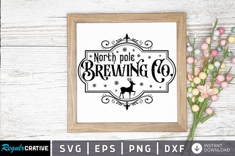 North pole brewing SVG Design SVG Regulrcrative 
