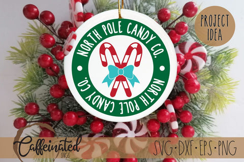North Pole Candy Co SVG SVG Caffeinated SVGs 