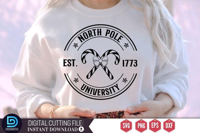North pole est.1773 university SVG SVG DESIGNISTIC 