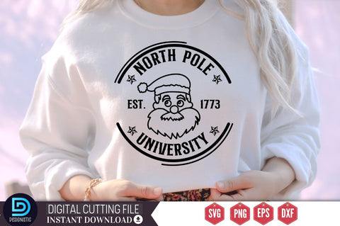 North pole est.1773 university SVG SVG DESIGNISTIC 
