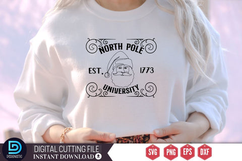 North pole est.1773 university SVG SVG DESIGNISTIC 