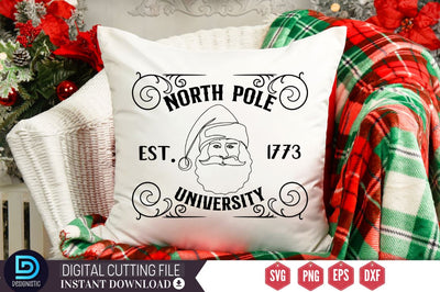 North pole est.1773 university SVG SVG DESIGNISTIC 