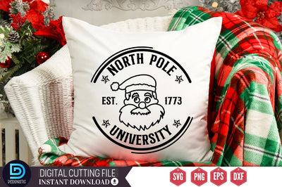 North pole est.1773 university SVG SVG DESIGNISTIC 