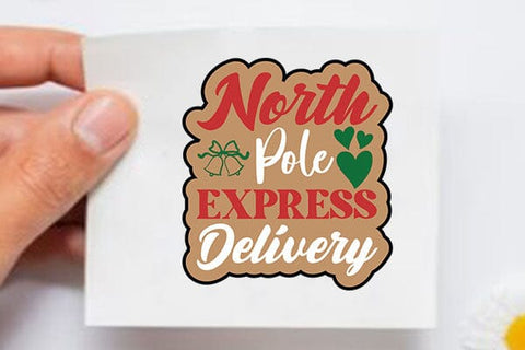 North Pole Express Delivery SVG Angelina750 