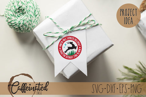 North Pole Express Delivery SVG SVG Caffeinated SVGs 