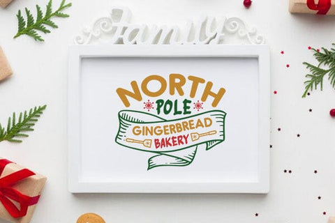 north pole gingerbread bakery SVG Angelina750 