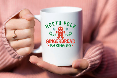 North pole Gingerbread baking co SVG SVG DESIGNISTIC 