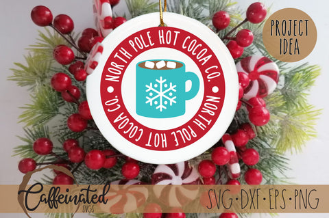 North Pole Hot Cocoa svg SVG Caffeinated SVGs 