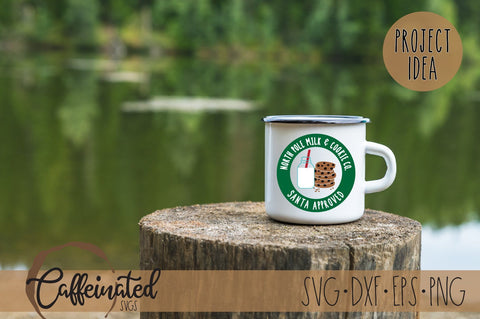 North Pole Milk & Cookie Company SVG SVG Caffeinated SVGs 