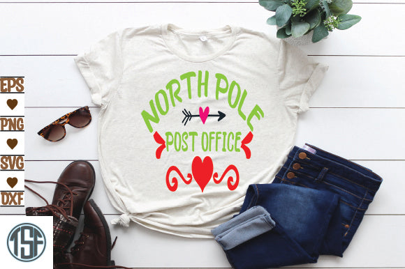 North Pole Post Office SVG thesvgfactory 