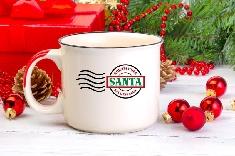 North pole santa express mail SVG SVG DESIGNISTIC 