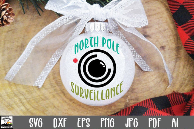 North Pole Surveillance SVG Cut File - Christmas SVG SVG Old Market 