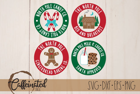 North Pole SVG Bundle SVG Caffeinated SVGs 