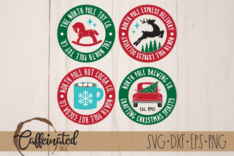 North Pole SVG Bundle SVG Caffeinated SVGs 