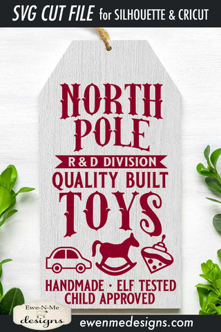 North Pole Toys SVG SVG Ewe-N-Me Designs 