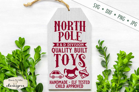 North Pole Toys SVG SVG Ewe-N-Me Designs 