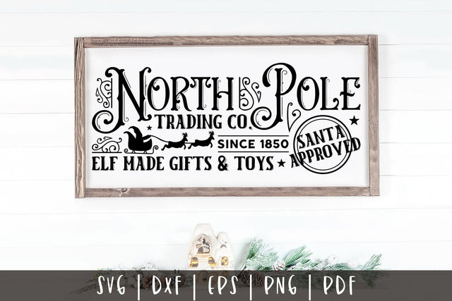 North Pole Trading Co | Vintage Christmas SVG SVG CraftLabSVG 