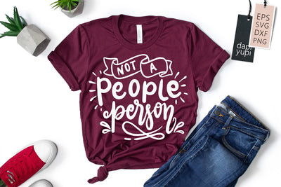 Not A People Person SVG dapiyupi store 