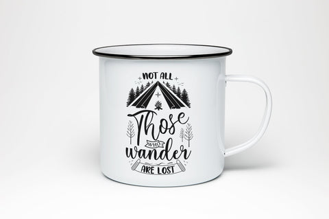 Not All Those Who Wander Are Lost, Camping and Adventure SVG SVG futivesvg 