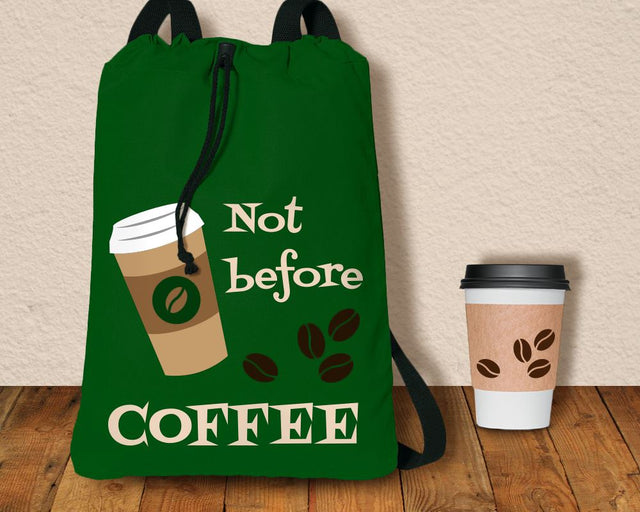 Not Before Coffee SVG Designed by Geeks 