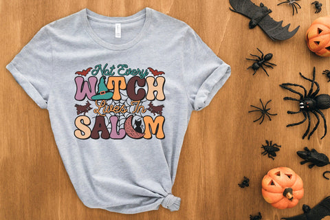 Not Every Witch Lives in Salem PNG Sublimation Sublimation CraftLabSVG 