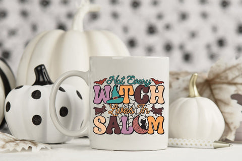 Not Every Witch Lives in Salem PNG Sublimation Sublimation CraftLabSVG 