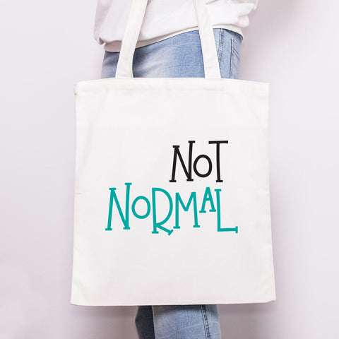 Not Normal Hand Lettered SVG Cut File SVG Cursive by Camille 