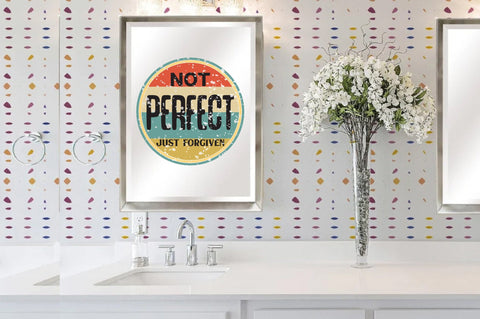 Not Perfect Just Forgiven Christian Sublimation Sublimation Jagonath Roy 