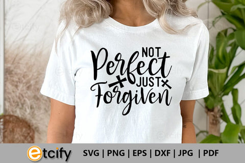 Not perfect just forgiven SVG SVG etcify 
