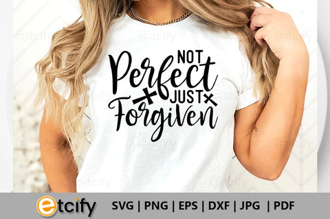 Not perfect just forgiven SVG SVG etcify 