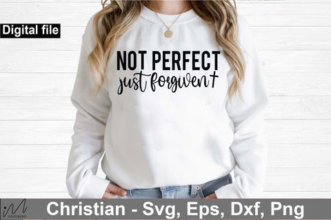 Not perfect just forgiven svg SVG Isabella Machell 