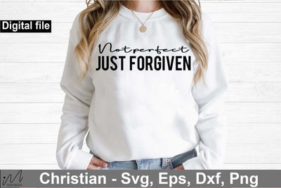 Not perfect just forgiven svg SVG Isabella Machell 