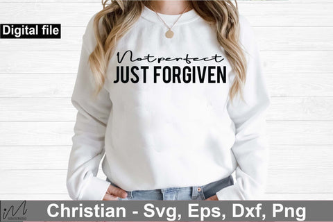 Not perfect just forgiven svg SVG Isabella Machell 