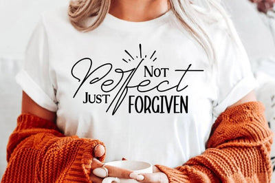 Not Perfect Just Forgiven svg SVG orpitasn 