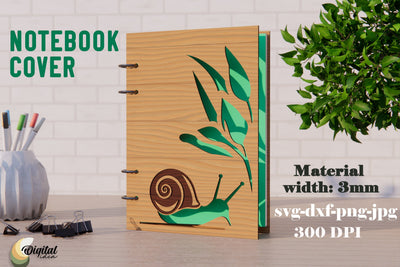 Notebook Cover Laser Cut. 3D Laser Cut. Notebook Cover Laser Cut Files SVG Evgenyia Guschina 