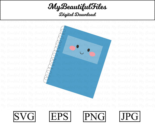 notebook - school SVG MyBeautifulFiles 