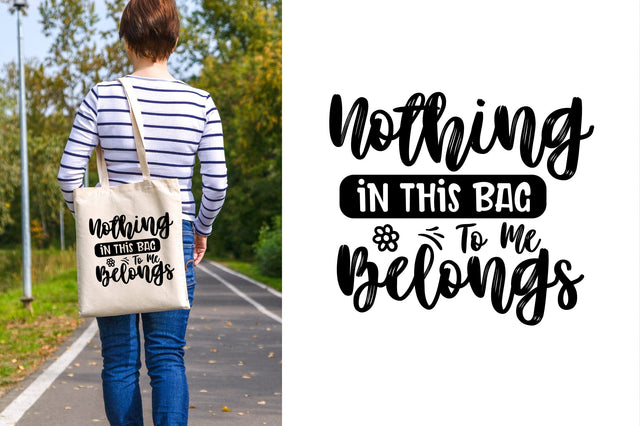 Nothing in this bag belongs to me svg SVG orpitasn 