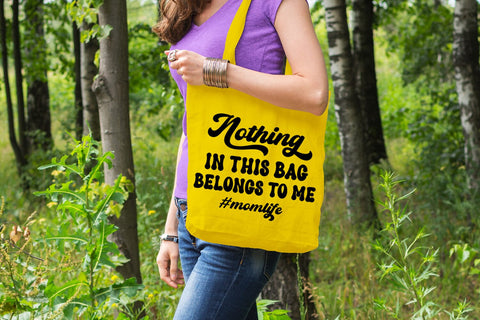 Nothing In This Bag I Tote Bag SVG I Funny Tote Bag SVG SVG Happy Printables Club 