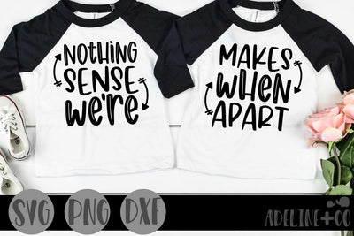 Nothing makes sense when we're apart, SVG SVG Adeline&co 