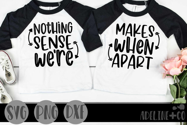 Nothing makes sense when we're apart, SVG SVG Adeline&co 