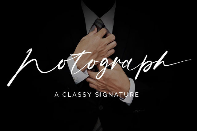 Notograph Font Fallen Graphic Studio 