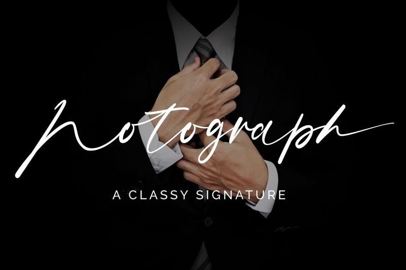 Notograph Font Fallen Graphic Studio 