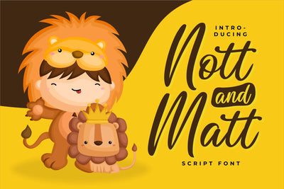 Nott and Matt Font Brithos Type 