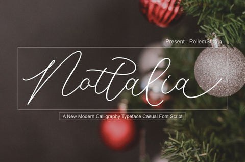 Nottalia Font PolemStudio 